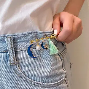 Heavy Duty Clothing Fixing Metal Brooch DIY Dress Craft Brooch Pins