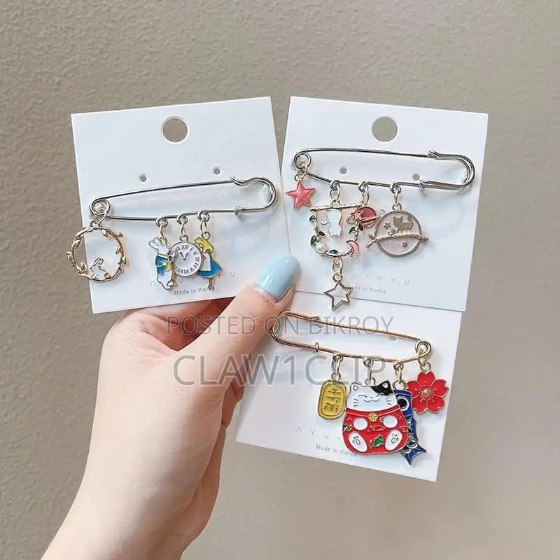 Heavy Duty Clothing Fixing Metal Brooch DIY Dress Craft Brooch Pins