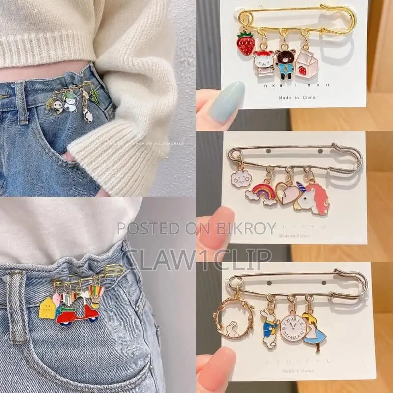 Heavy Duty Clothing Fixing Metal Brooch DIY Dress Craft Brooch Pins