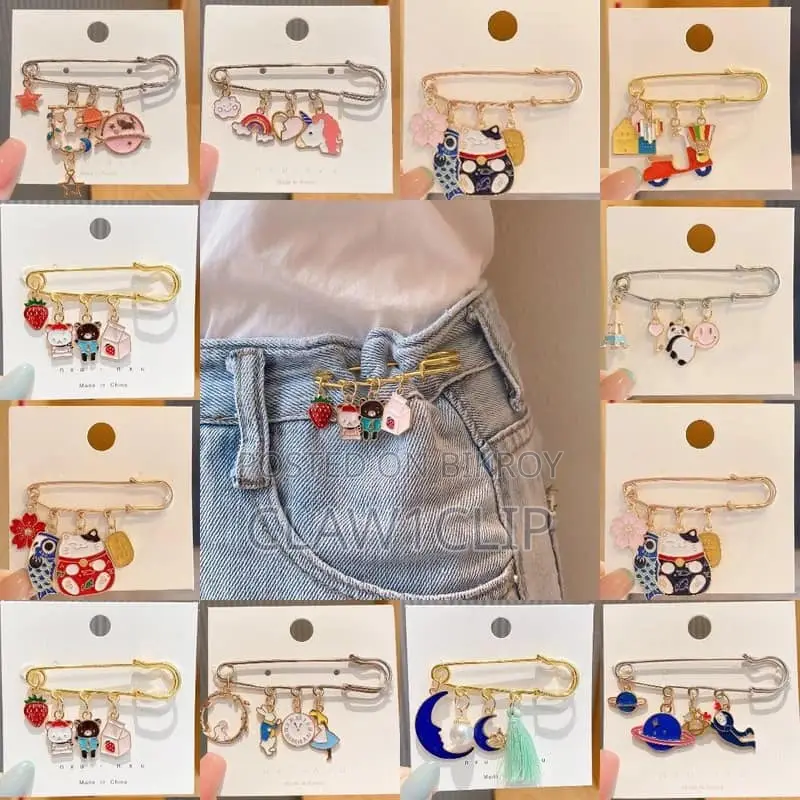 Heavy Duty Clothing Fixing Metal Brooch DIY Dress Craft Brooch Pins