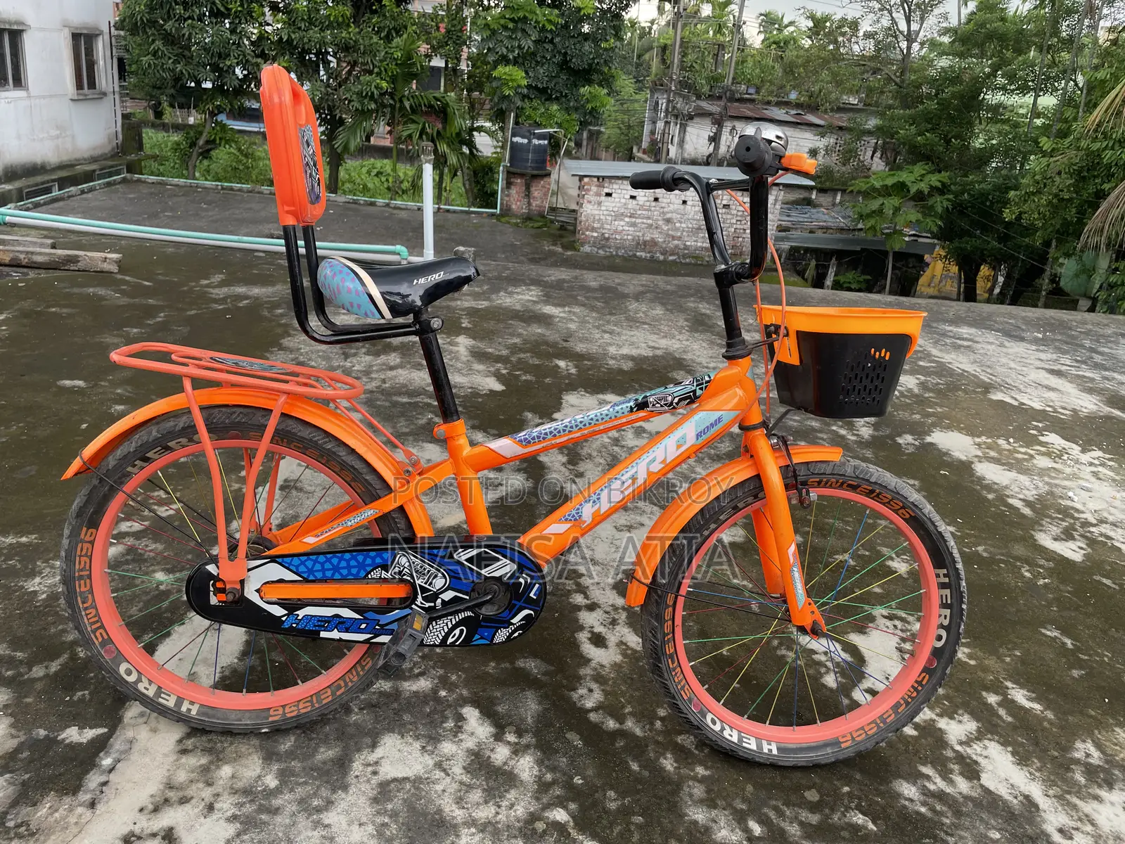 Hero Rome Bicycle (Kids Cycle With Support Seat Basket)