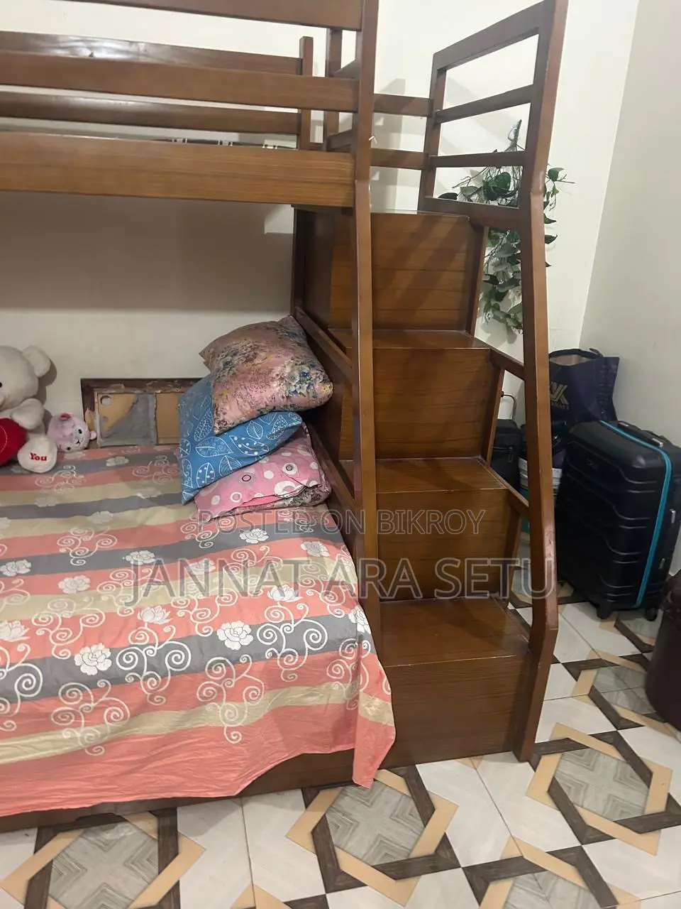 মেরিন বোর্ড এবং গর্জন কাঠের বাঙ্ক বেড