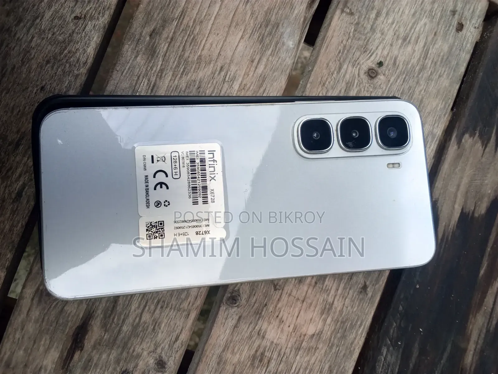 Infinix Hot 60i 128 GB White