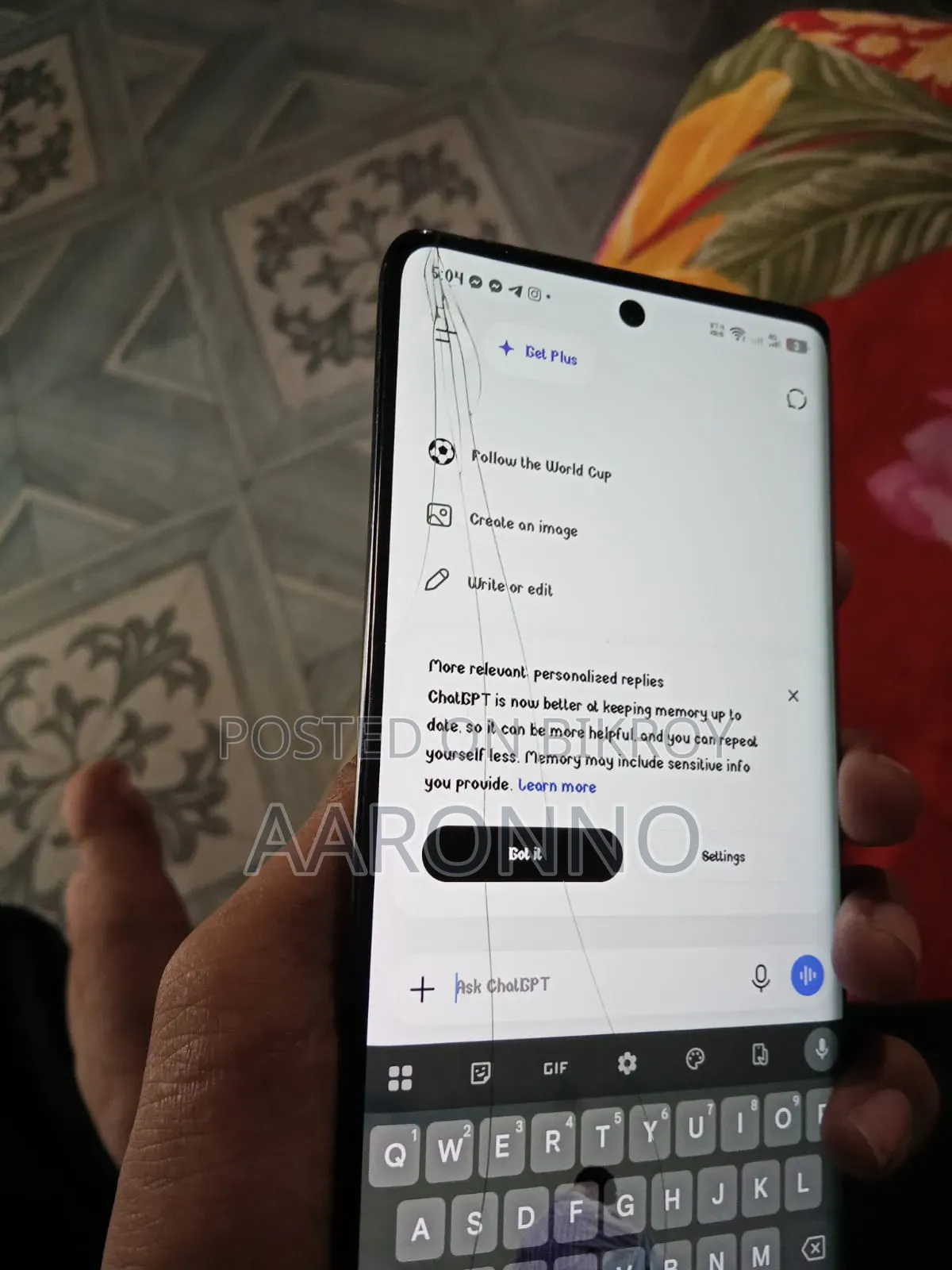 Infinix Hot 50 Pro+ 4G 256 GB Black