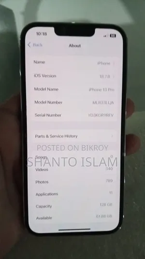 Apple iPhone 13 Pro 128 GB White