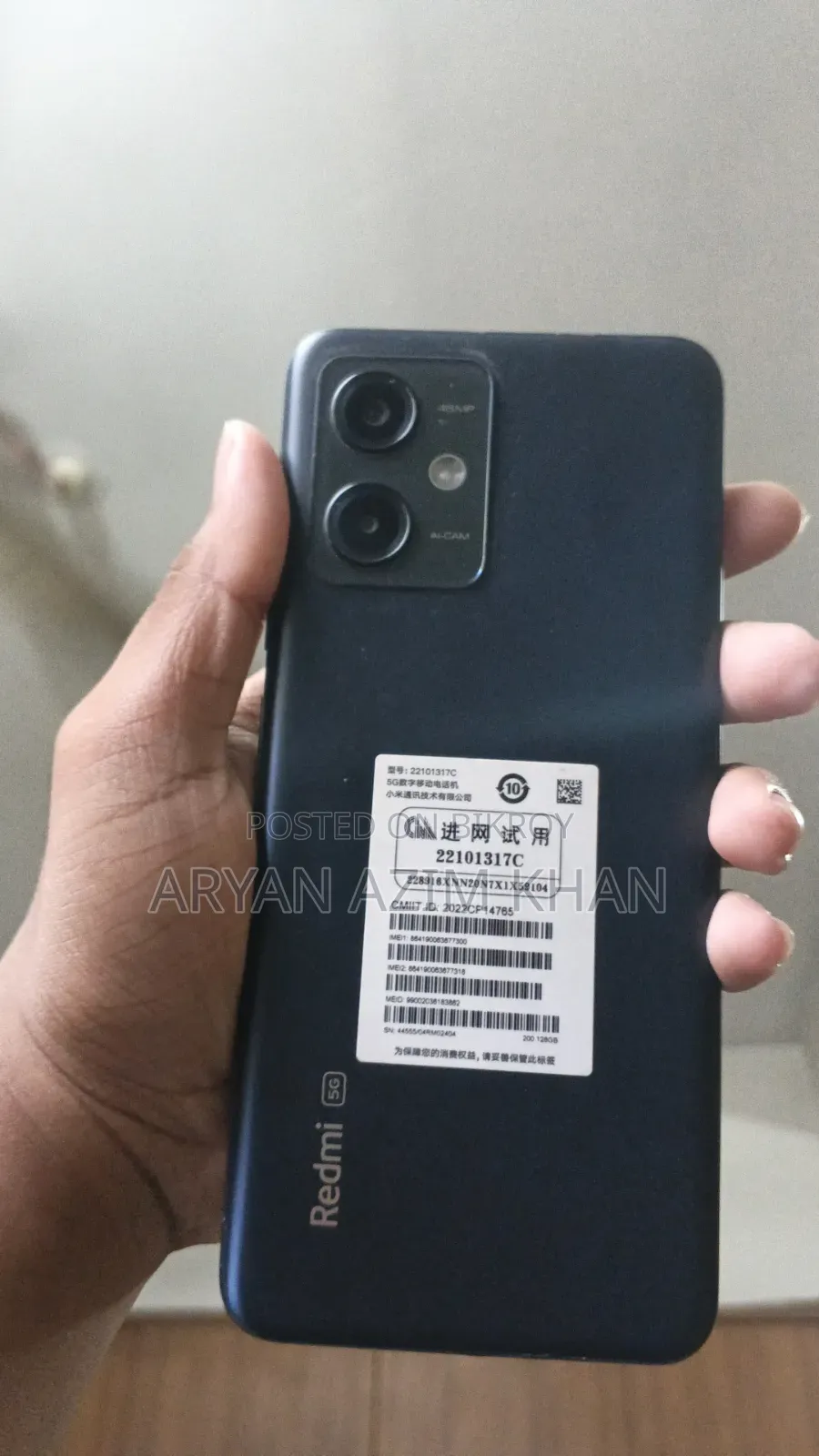 Xiaomi Redmi Note 12 128 GB Black