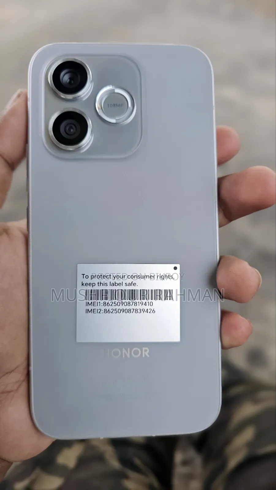 Honor 600 256 GB Silver
