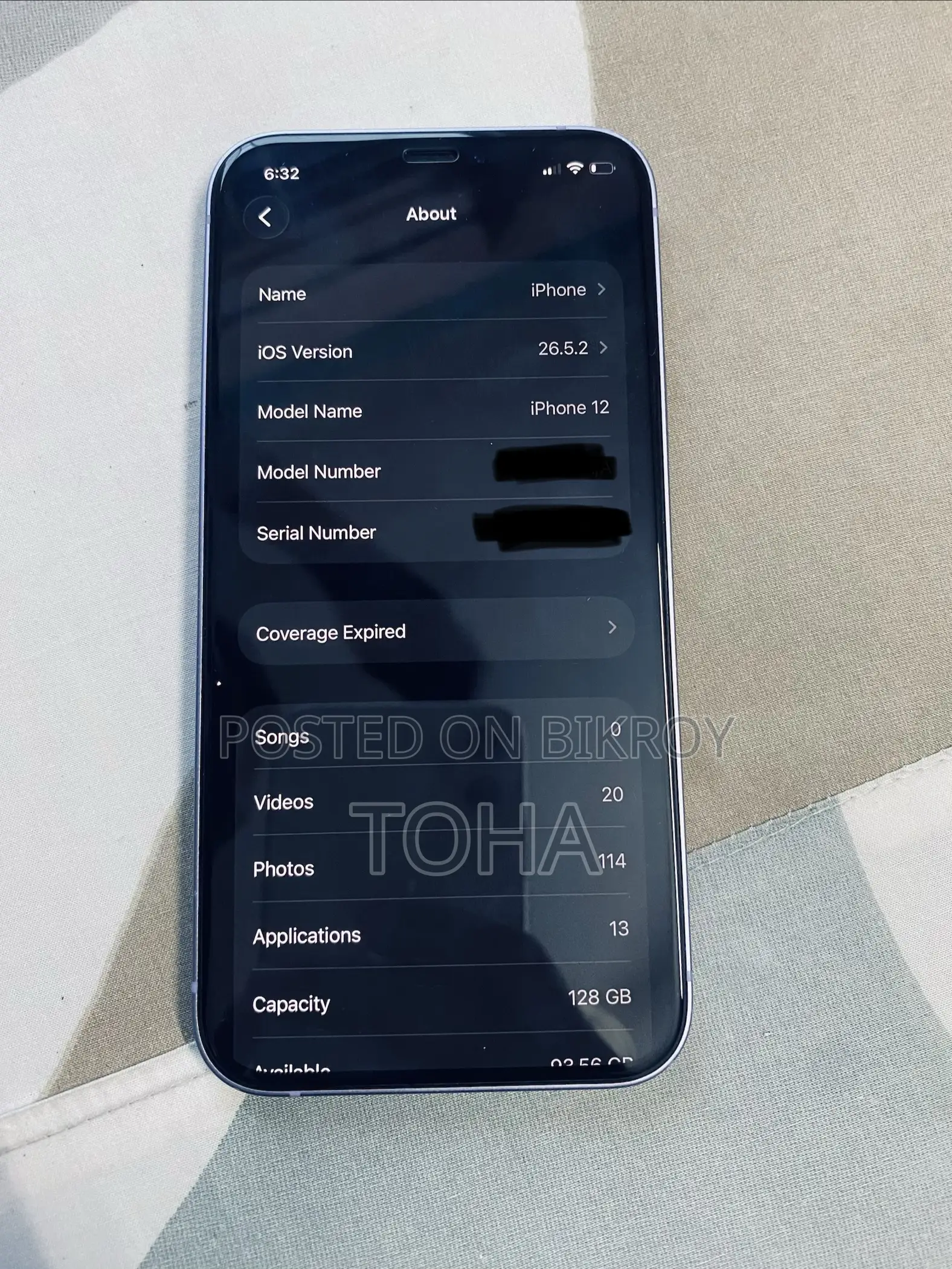 Apple iPhone 12 128 GB Purple