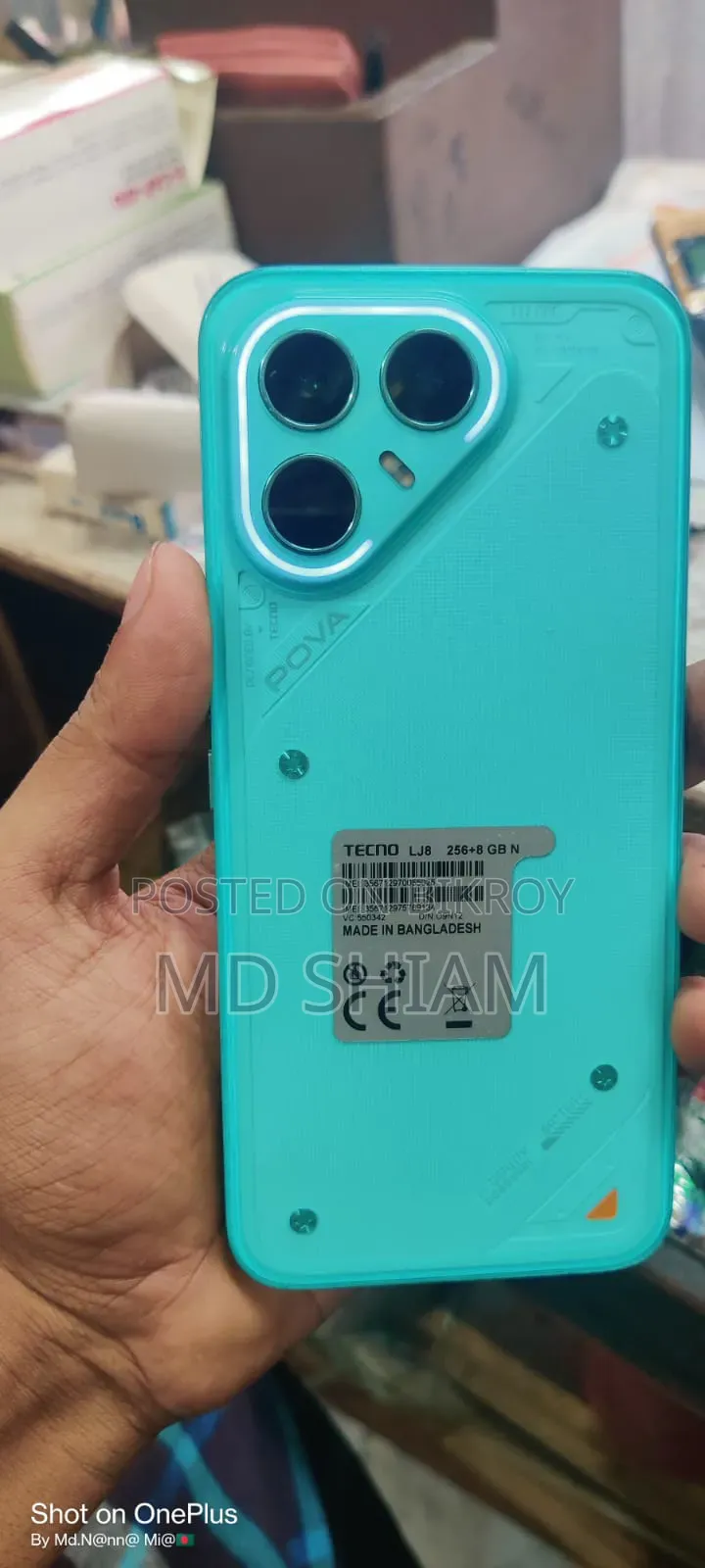 Tecno Pova 7 Pro 5G 256 GB Blue