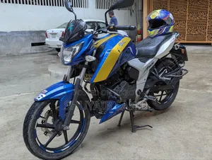 TVS Apache RTR 160 4V 2019 Blue