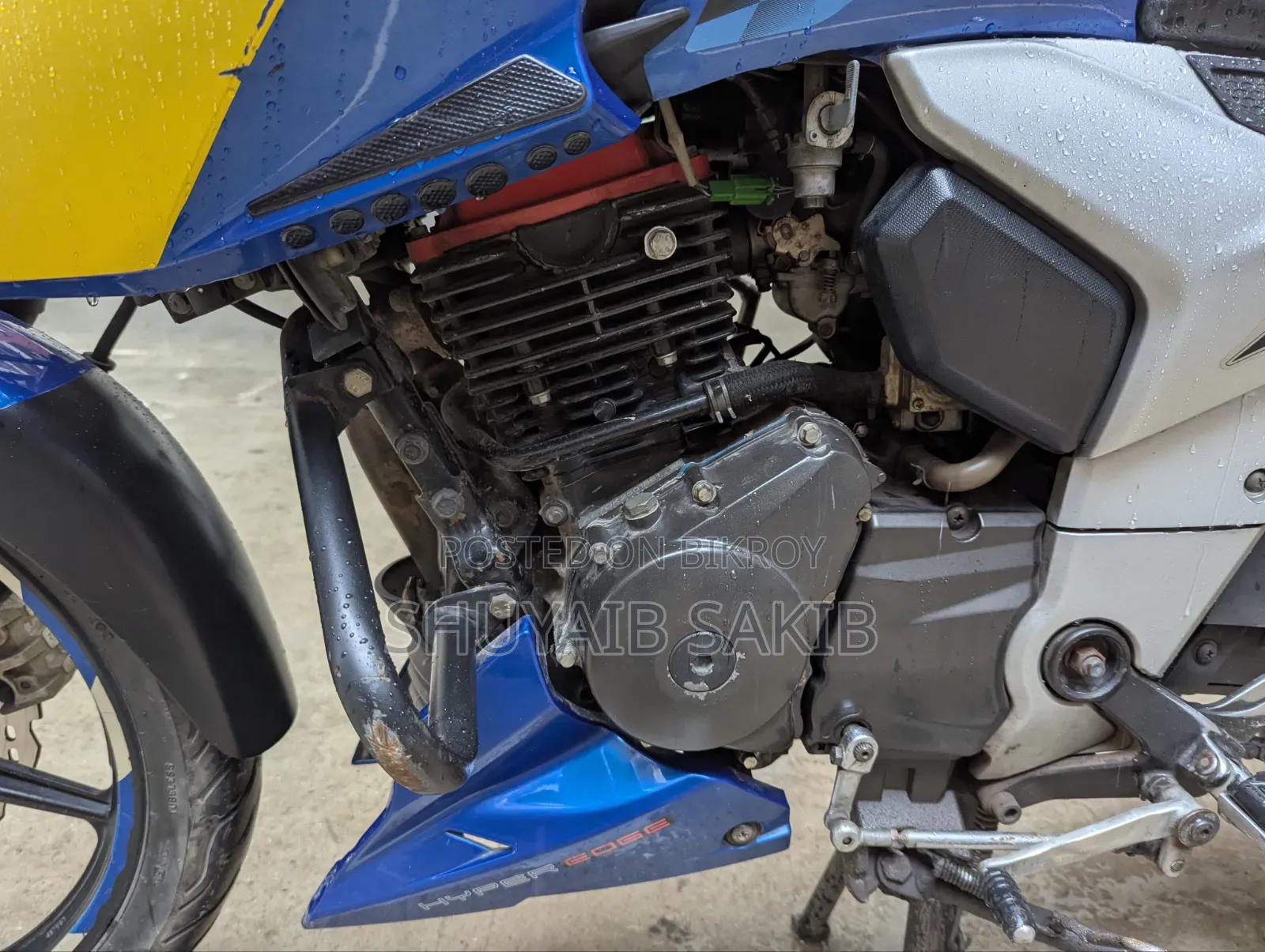 TVS Apache RTR 160 4V 2019 Blue