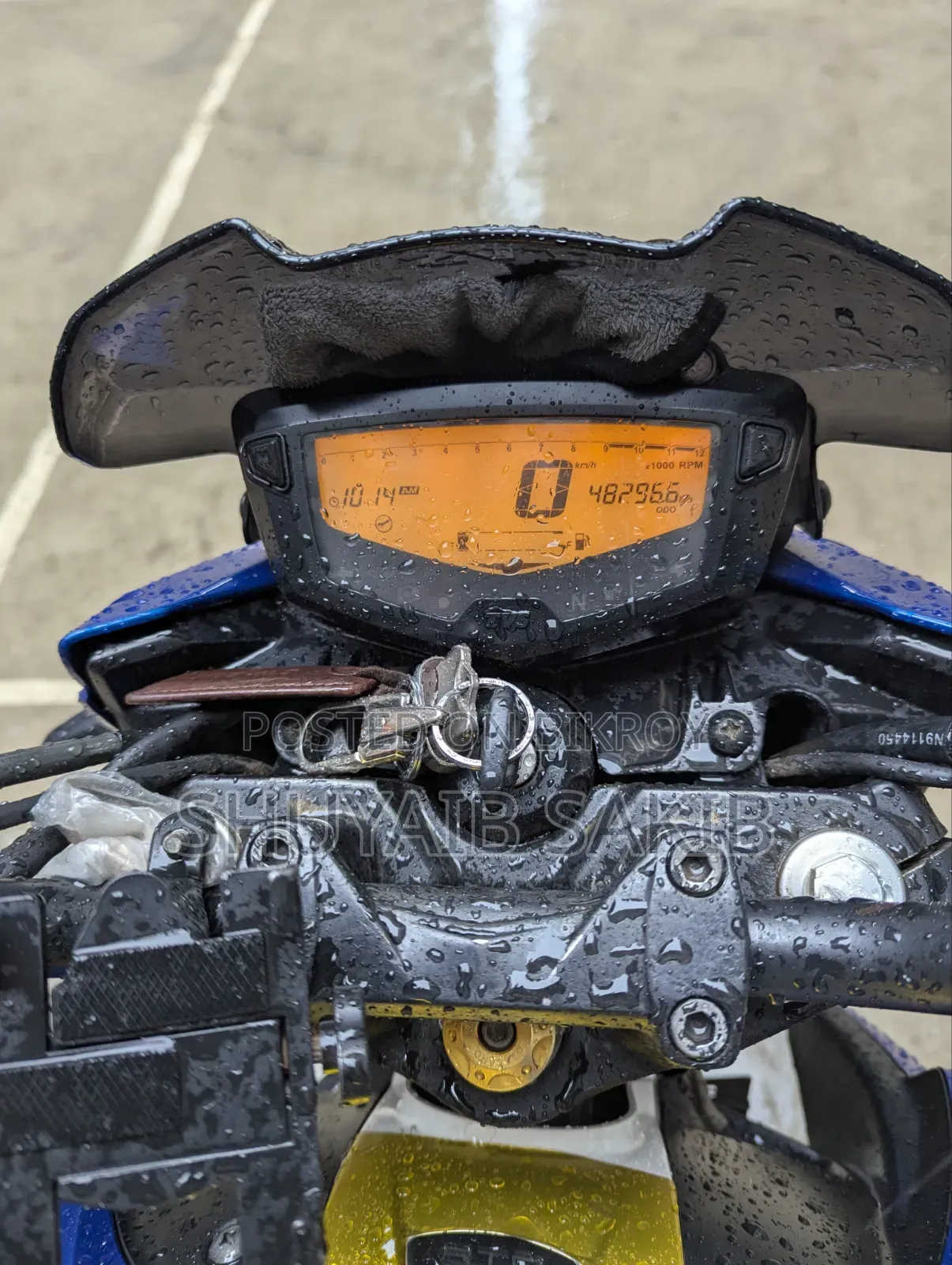 TVS Apache RTR 160 4V 2019 Blue