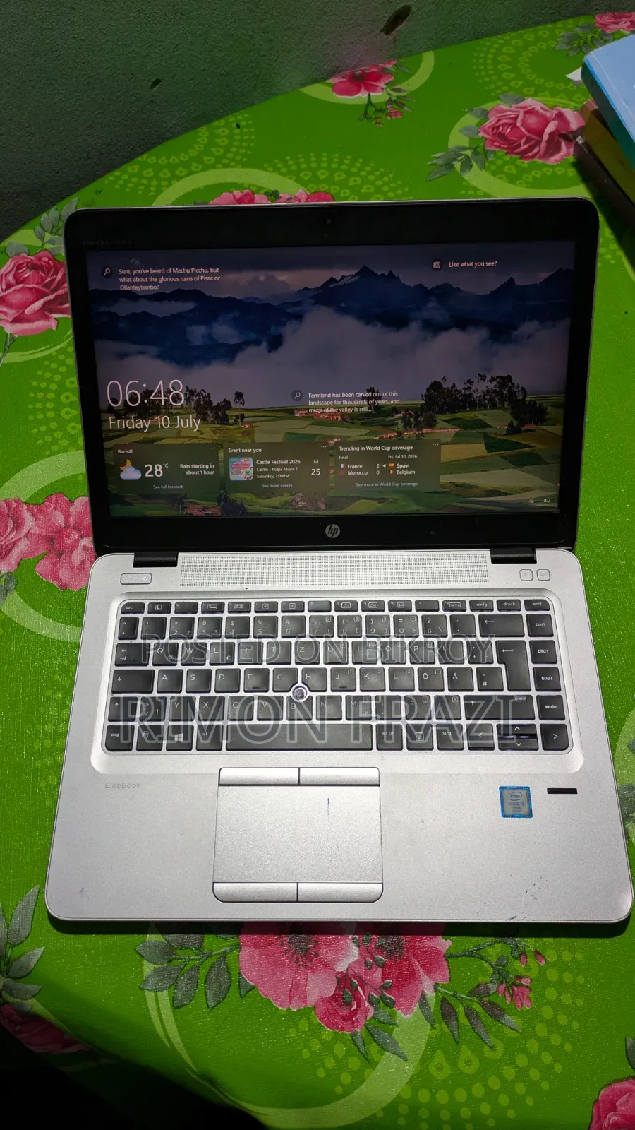 Laptop HP EliteBook 840 G3 8GB Intel Core I5 eMMC 750GB
