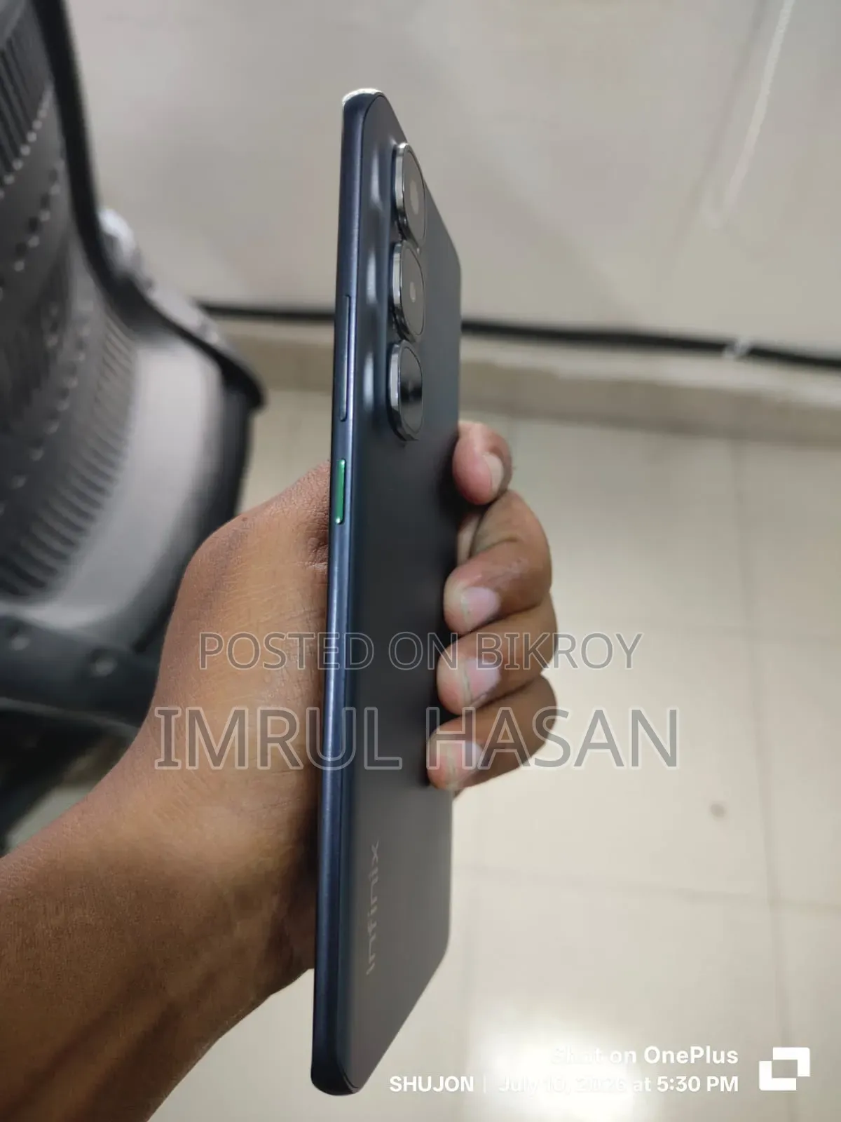ইনফিনিক্স হট ৬০ প্রো+ ১২৮ জিবি ব্ল্যাক