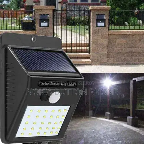 Solar Light Power 30 Led Pir Motion Sensor Wall Light Waterproof