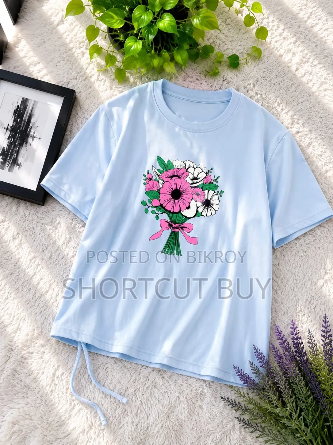 Stylish Ladies Drop Shoulder Tshirt