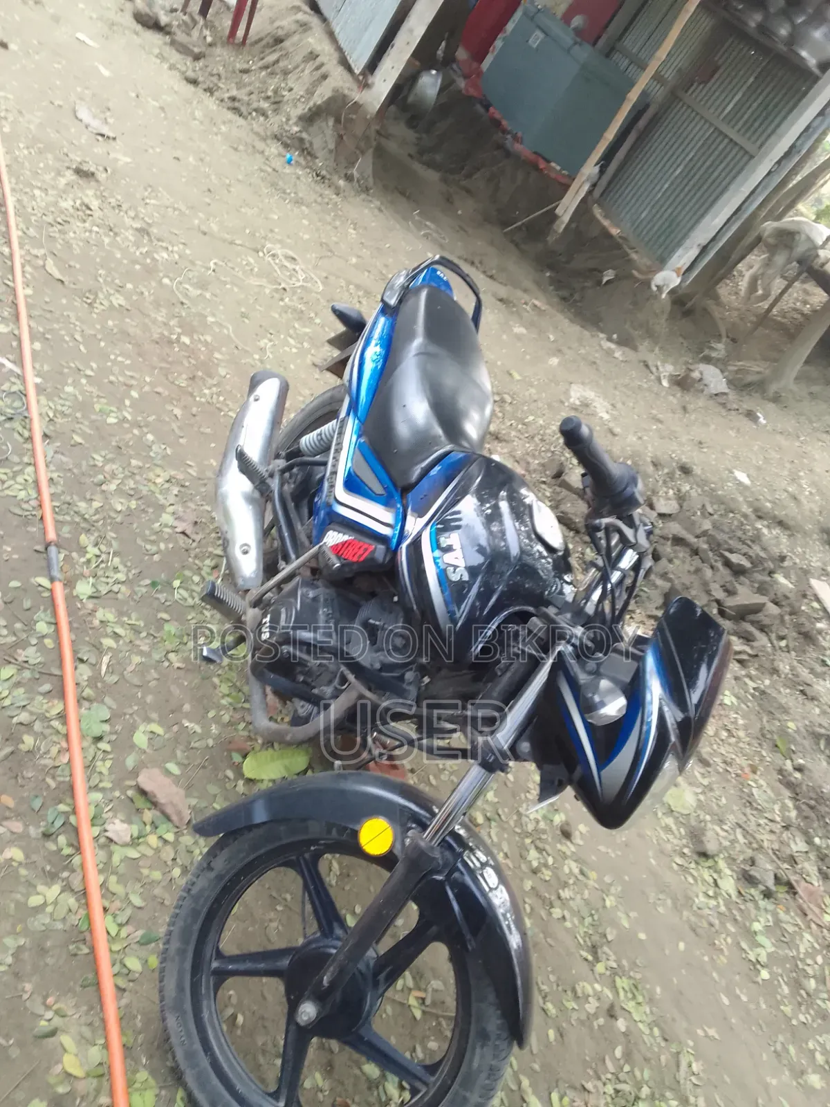 TVS Metro Plus 2022 Blue