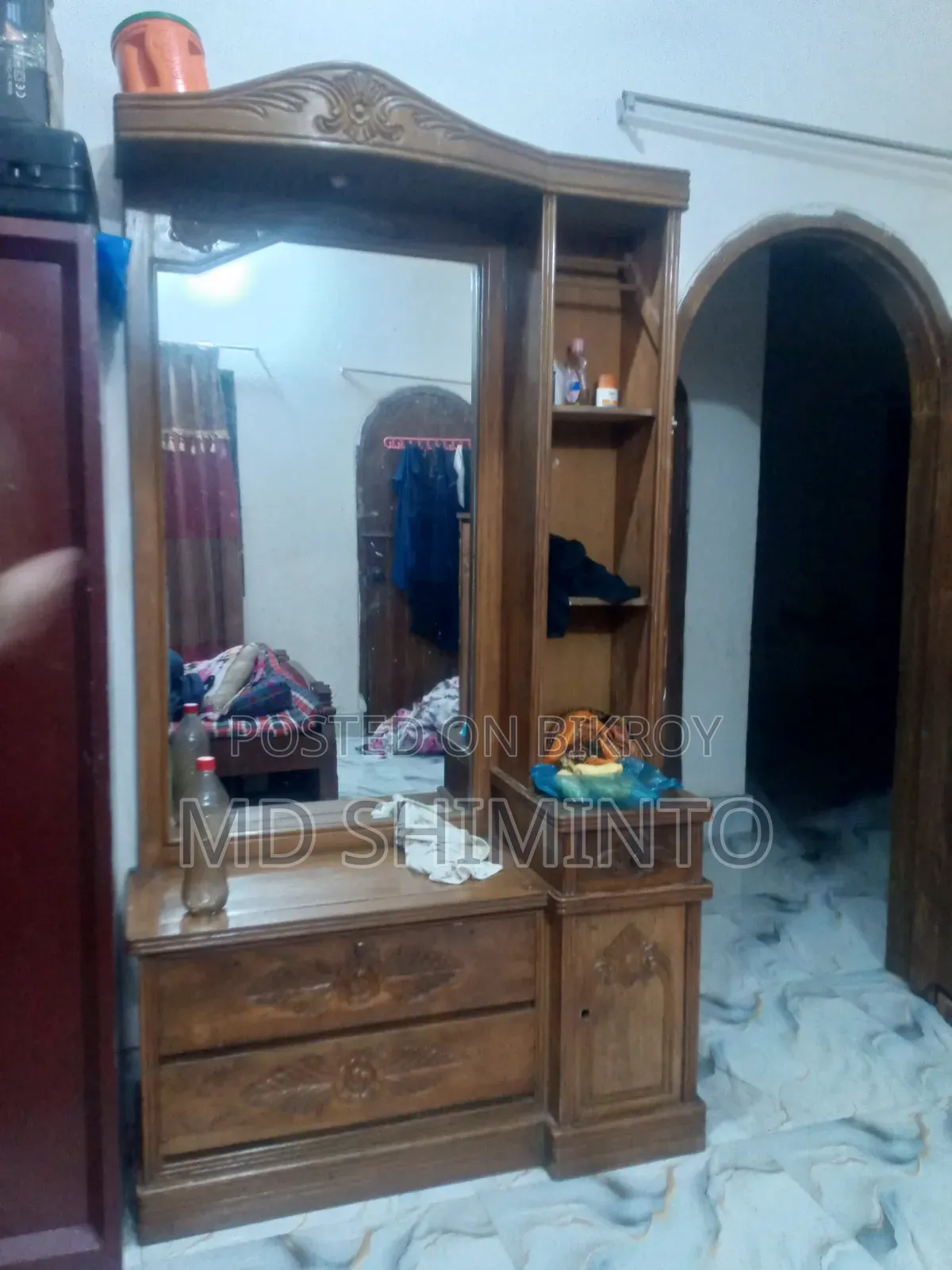 খাট শিখন কাঠের ডেসিন টেবিল সেগুন কাঠের অর্ডার অফ সেকোন কাঠের