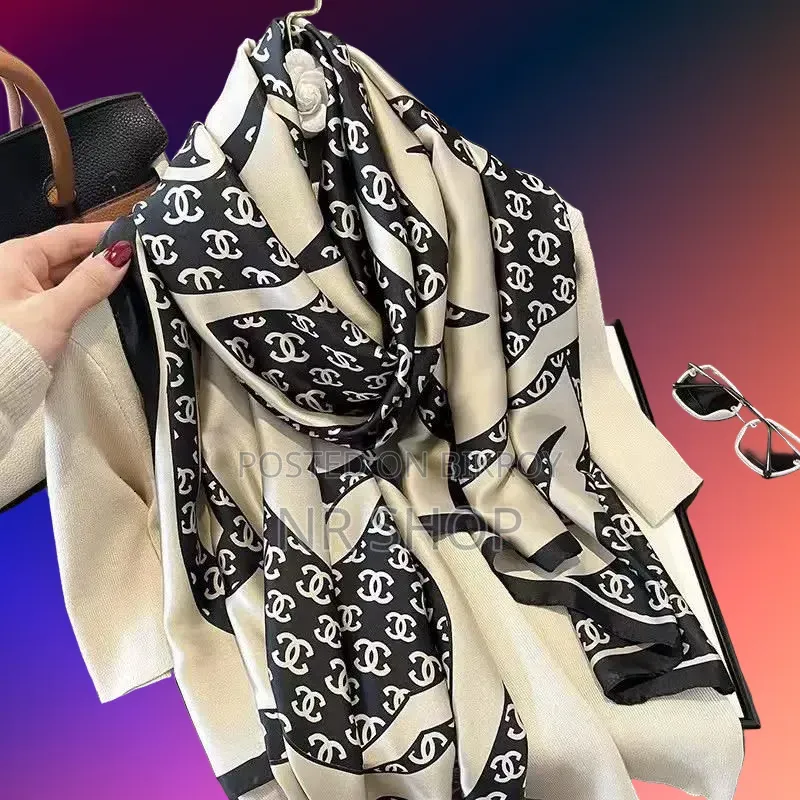 Premium Luxury Satin Silk Scarf