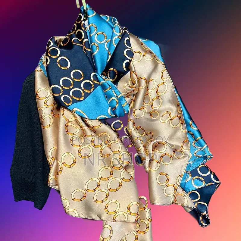 Premium Luxury Satin Silk Scarf