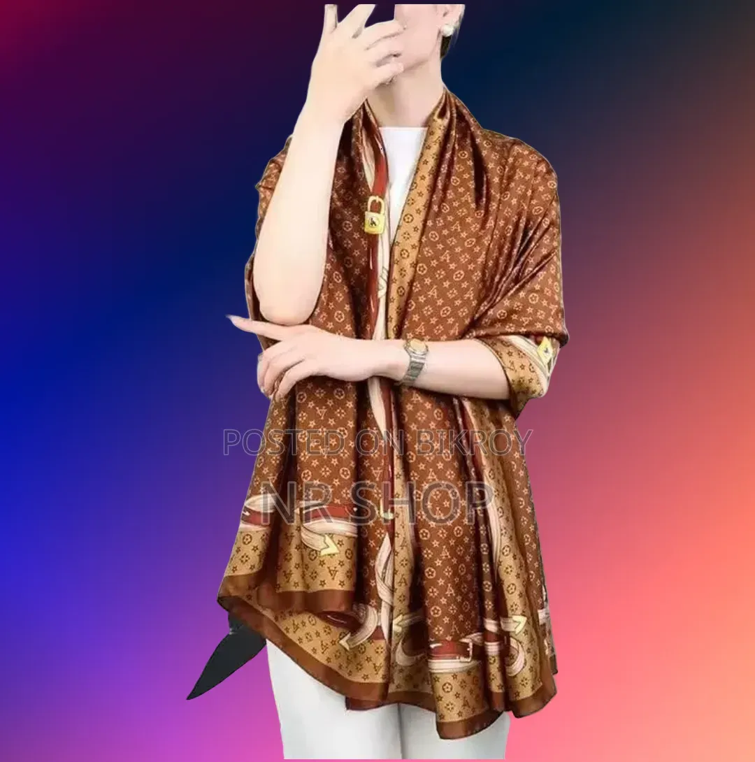 Premium Luxury Satin Silk Scarf