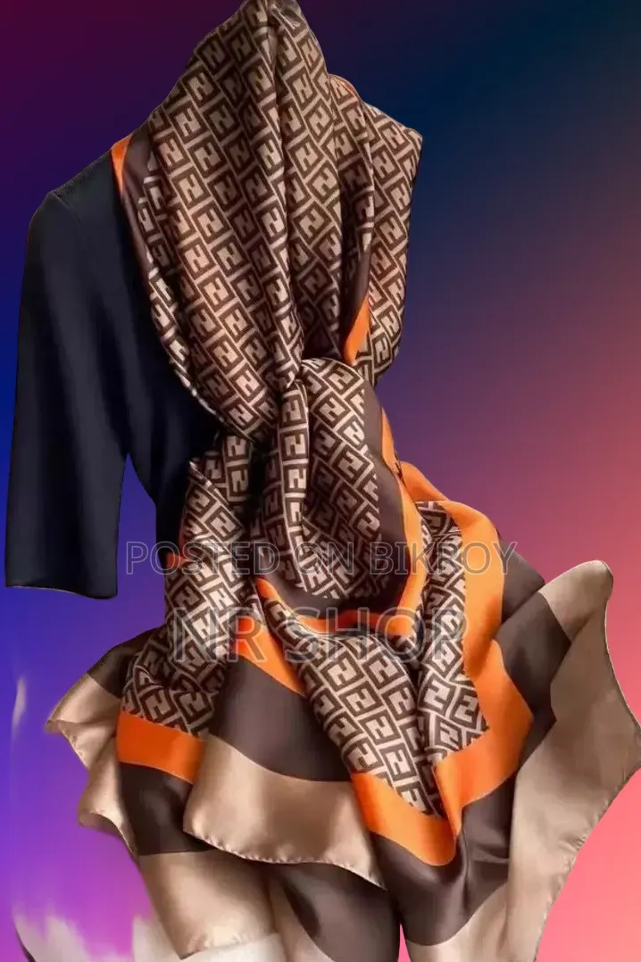 Premium Luxury Satin Silk Scarf