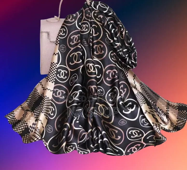 Premium Luxury Satin Silk Scarf