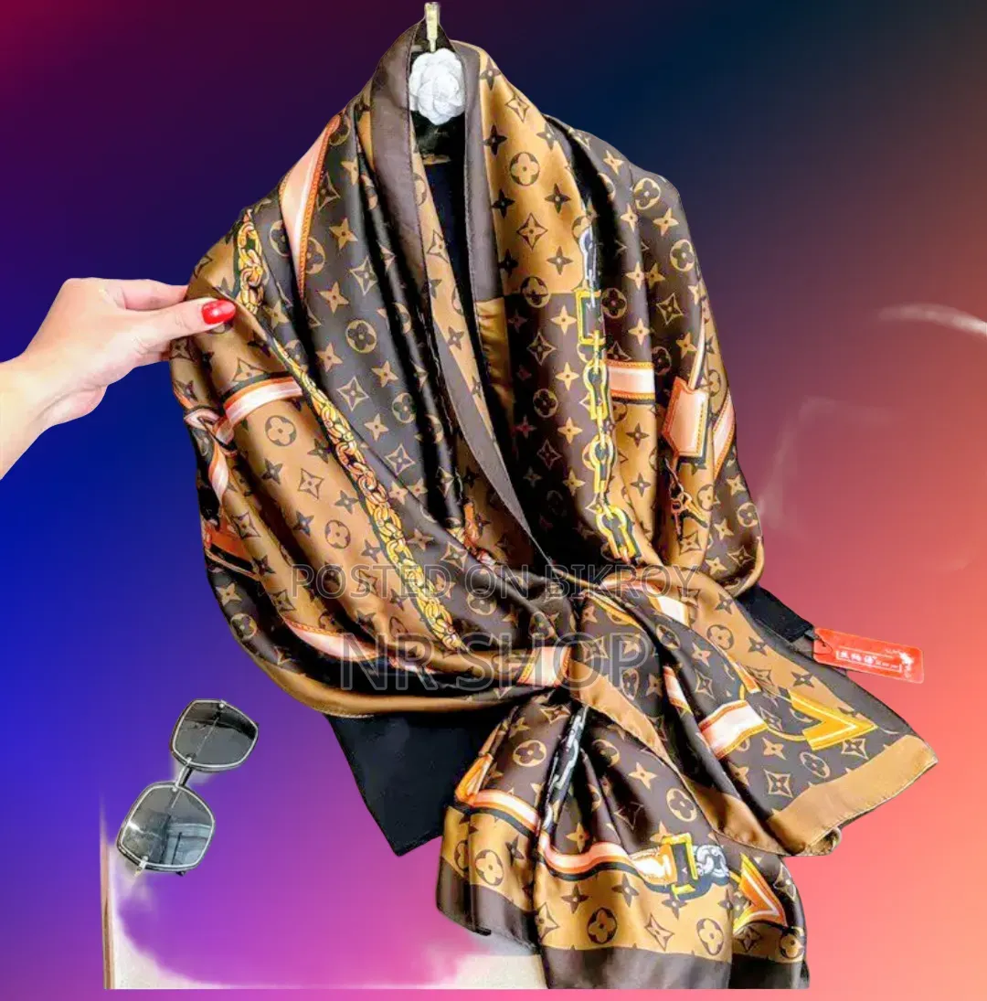 Premium Luxury Satin Silk Scarf