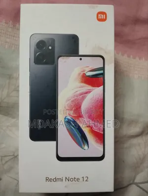 শাওমি রেডমি নোট ১২ ১২৮ জিবি ব্ল্যাক
