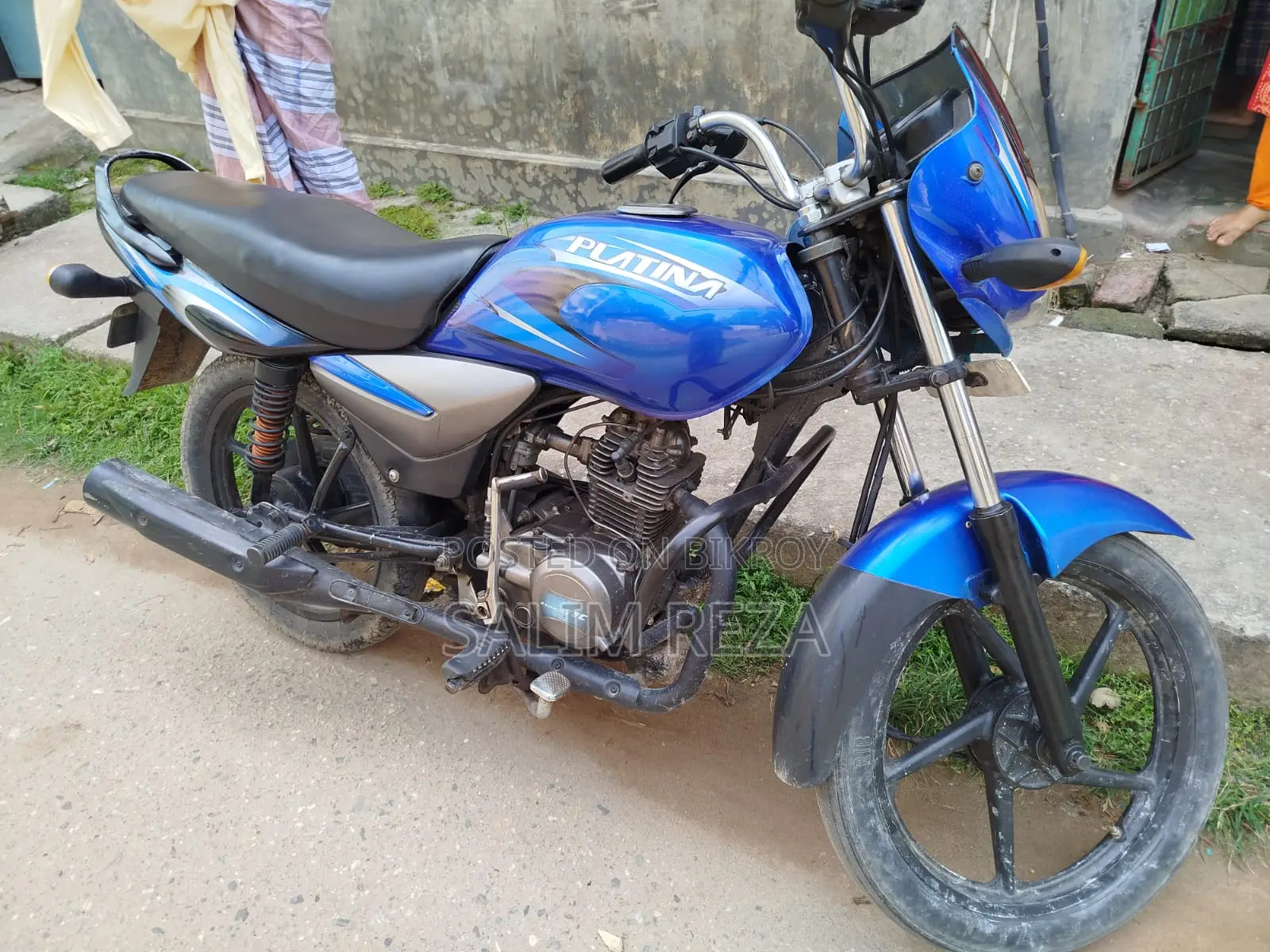 Bajaj Platina 100 2011 Blue