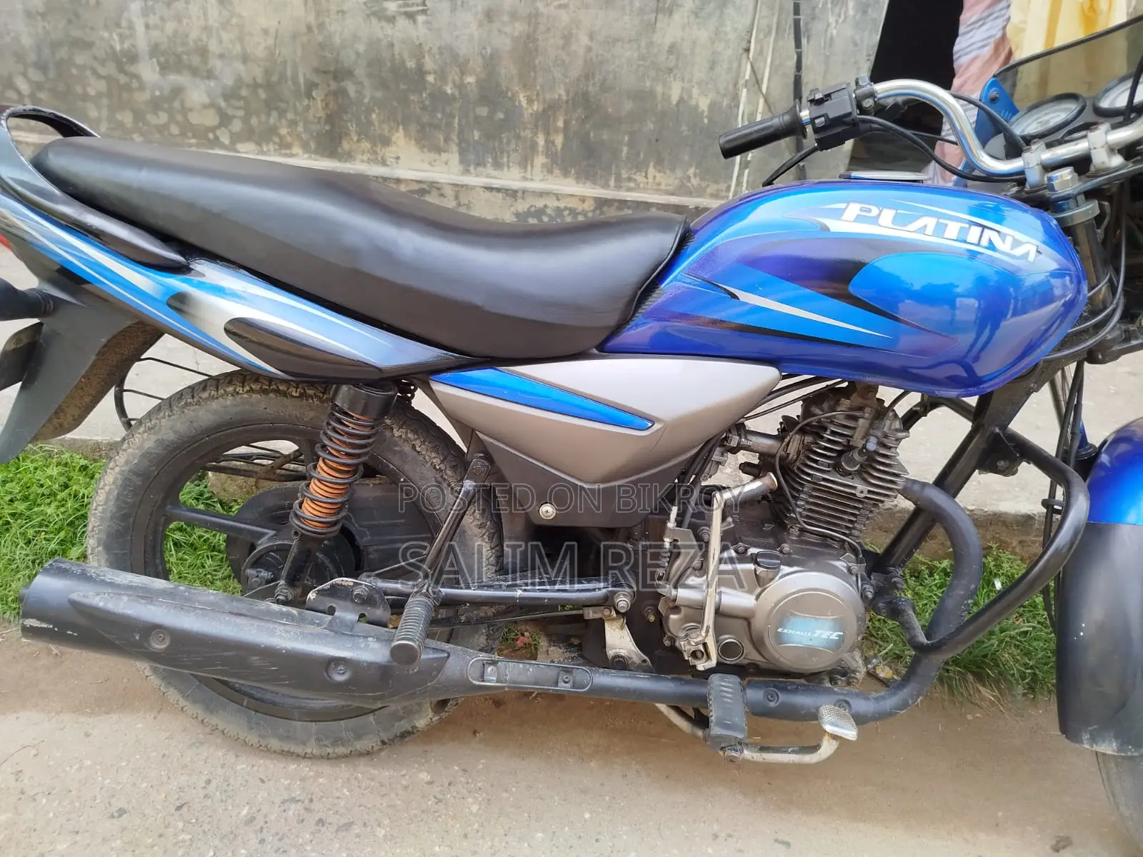 Bajaj Platina 100 2011 Blue