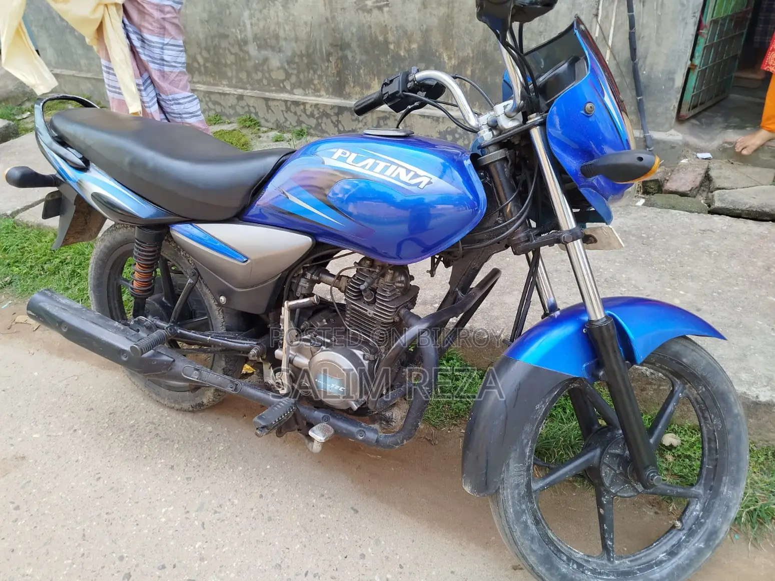 Bajaj Platina 100 2011 Blue