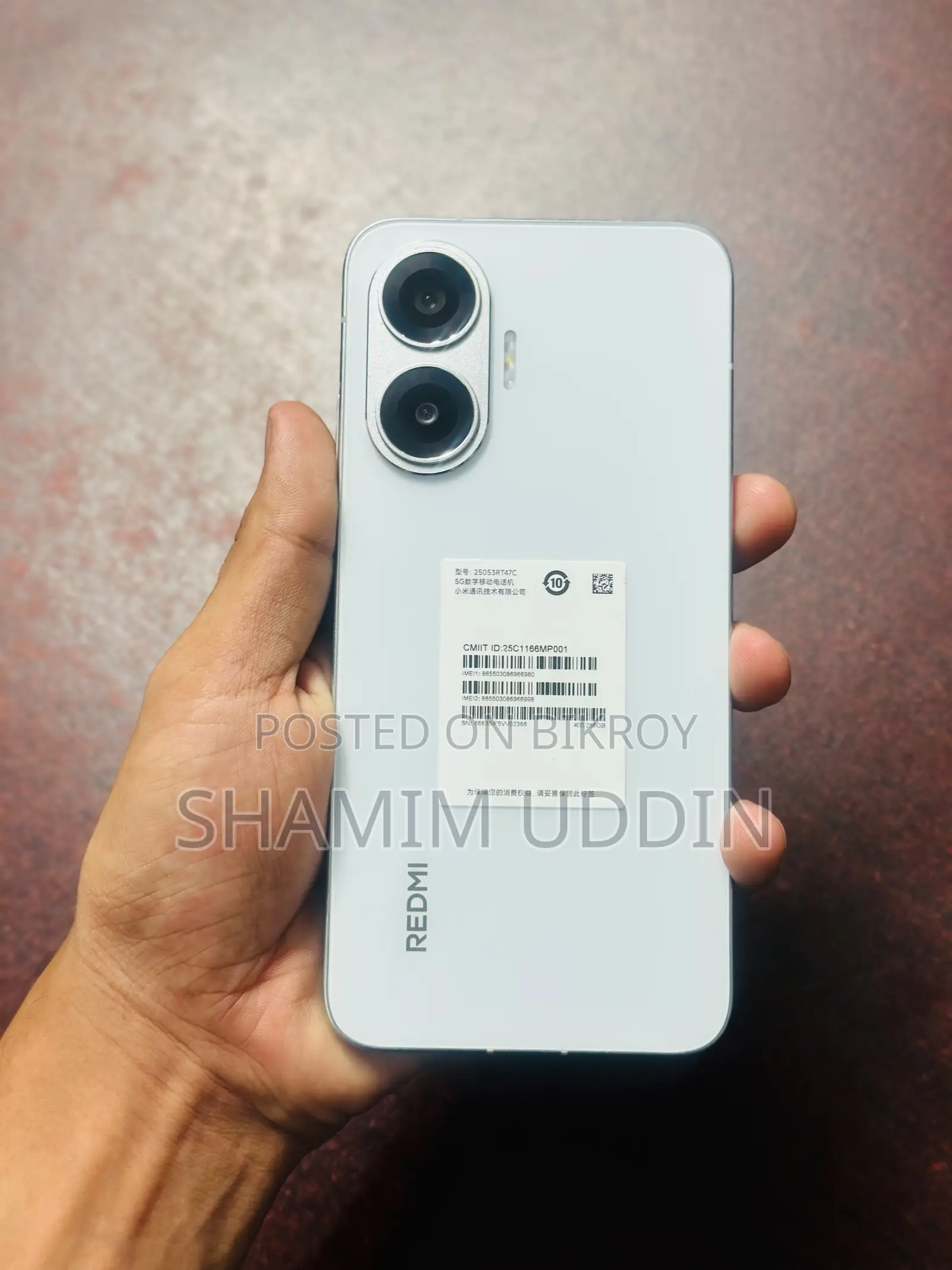 Xiaomi Redmi Turbo 4 Pro 256 GB White
