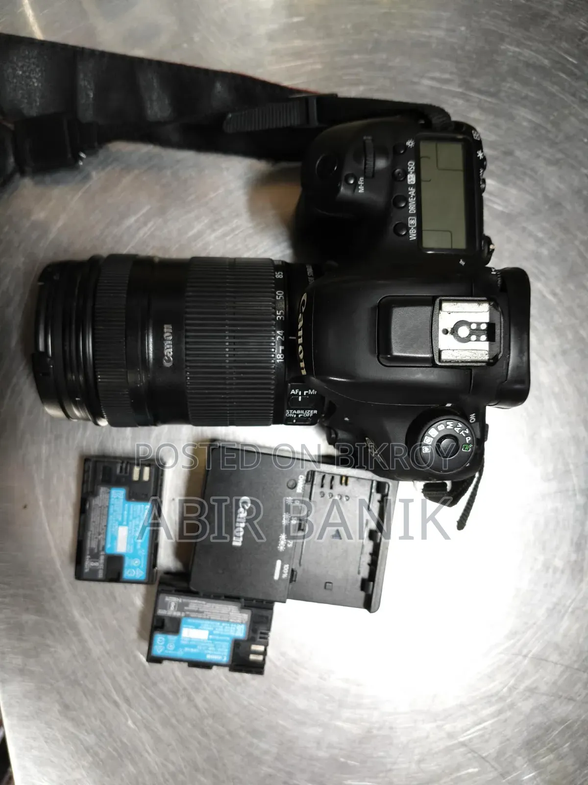 Canon Eos 7d Canon 18-135 Mm Lence With 2 Battery 1charger