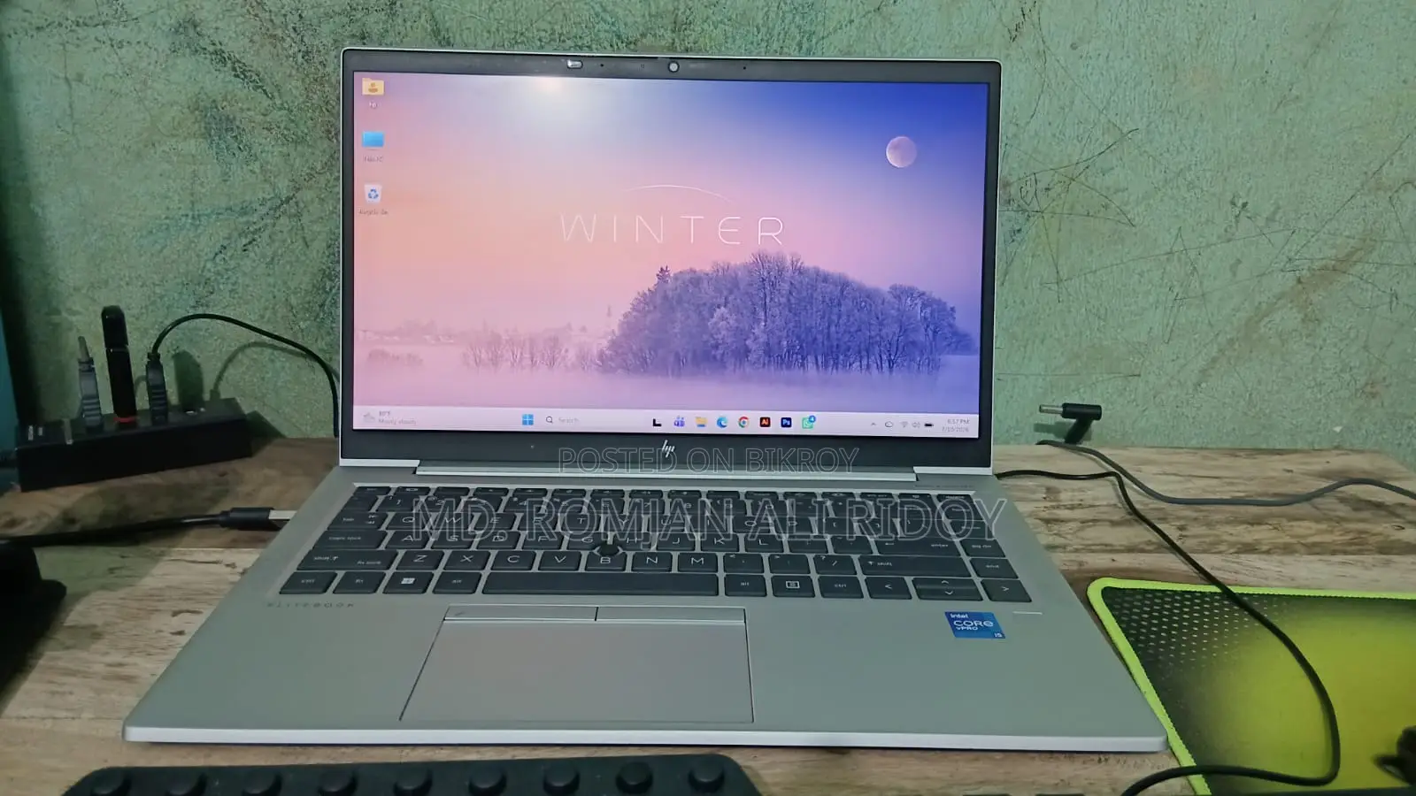 Laptop HP EliteBook 840 G8 16GB Intel Core I5 SSD 256GB