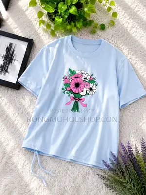 Stylish Ladies Drop Shoulder T-Shirt