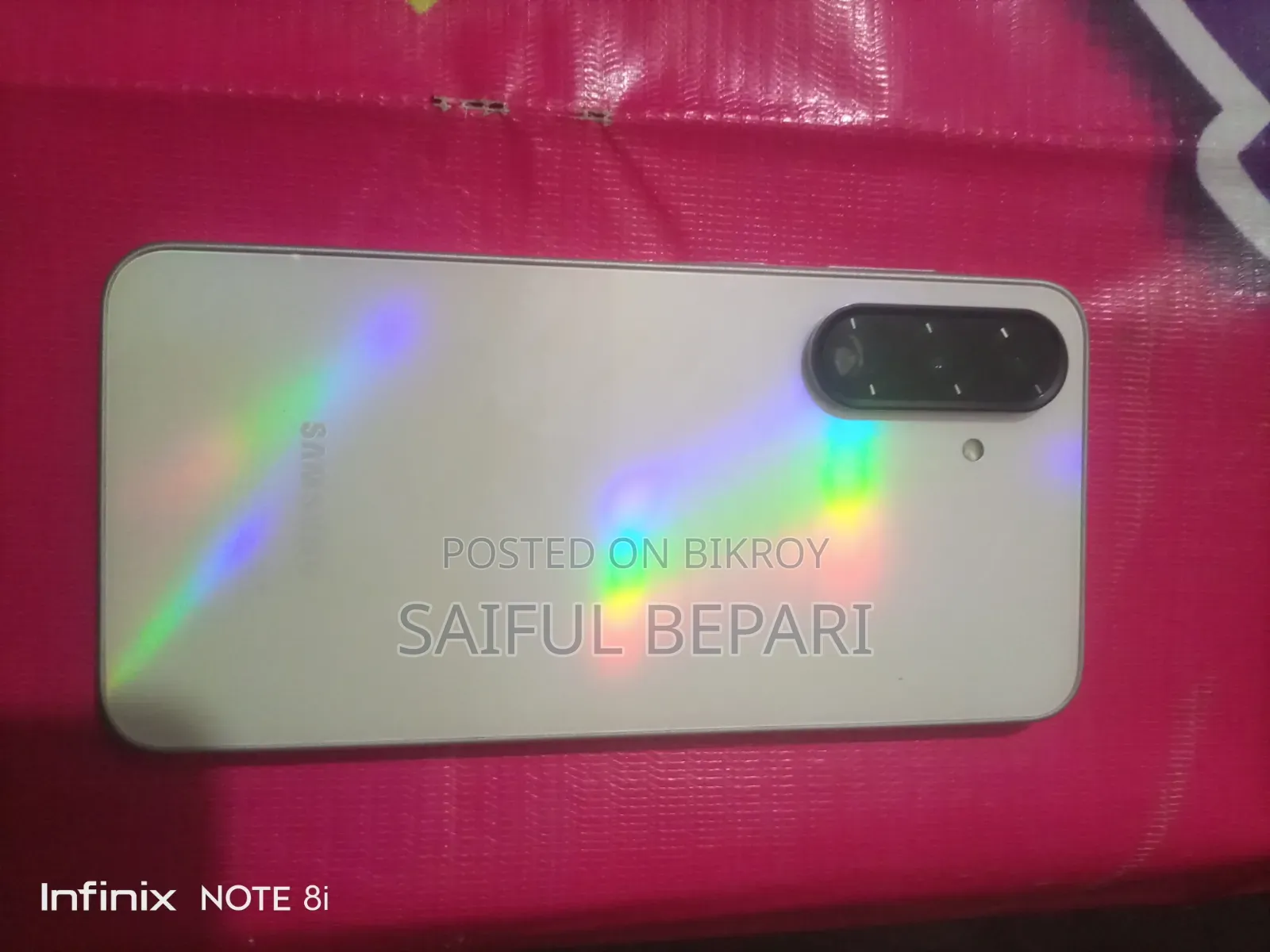 স্যামসাং গ্যালাক্সি এ৩৬ ২৫৬ জিবি সাদা