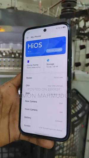 Tecno Spark 40 Pro 128 GB Blue