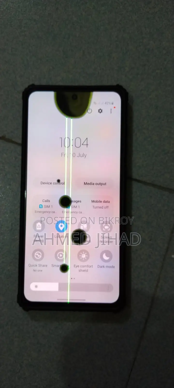 Samsung Galaxy A71 128 GB Green