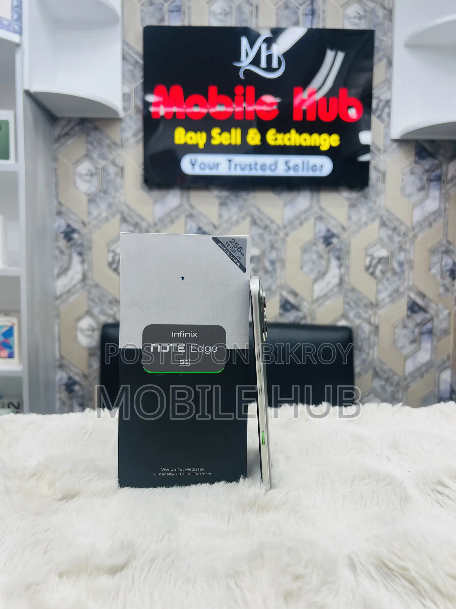 Infinix Note Edge 256 GB Silver