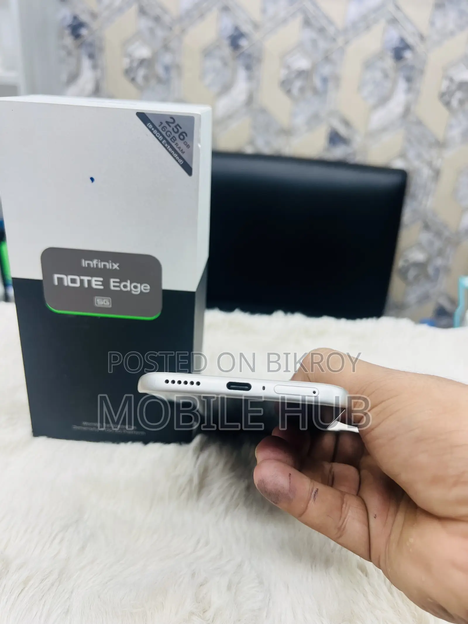 Infinix Note Edge 256 GB Silver