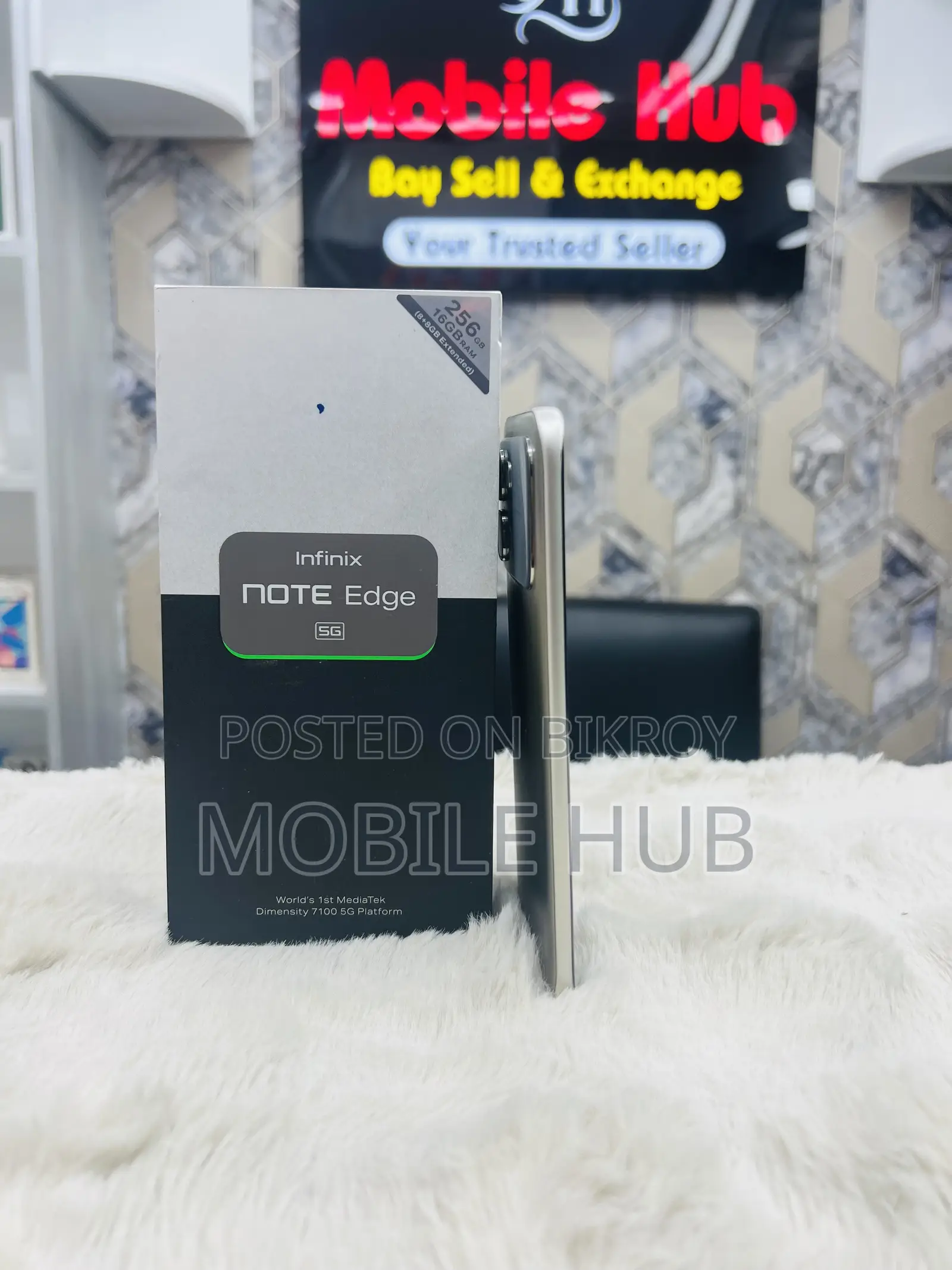 Infinix Note Edge 256 GB Silver