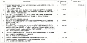 Thermaltake 16gb Toughram RGB Ddr4 3200 MHZ Cl16