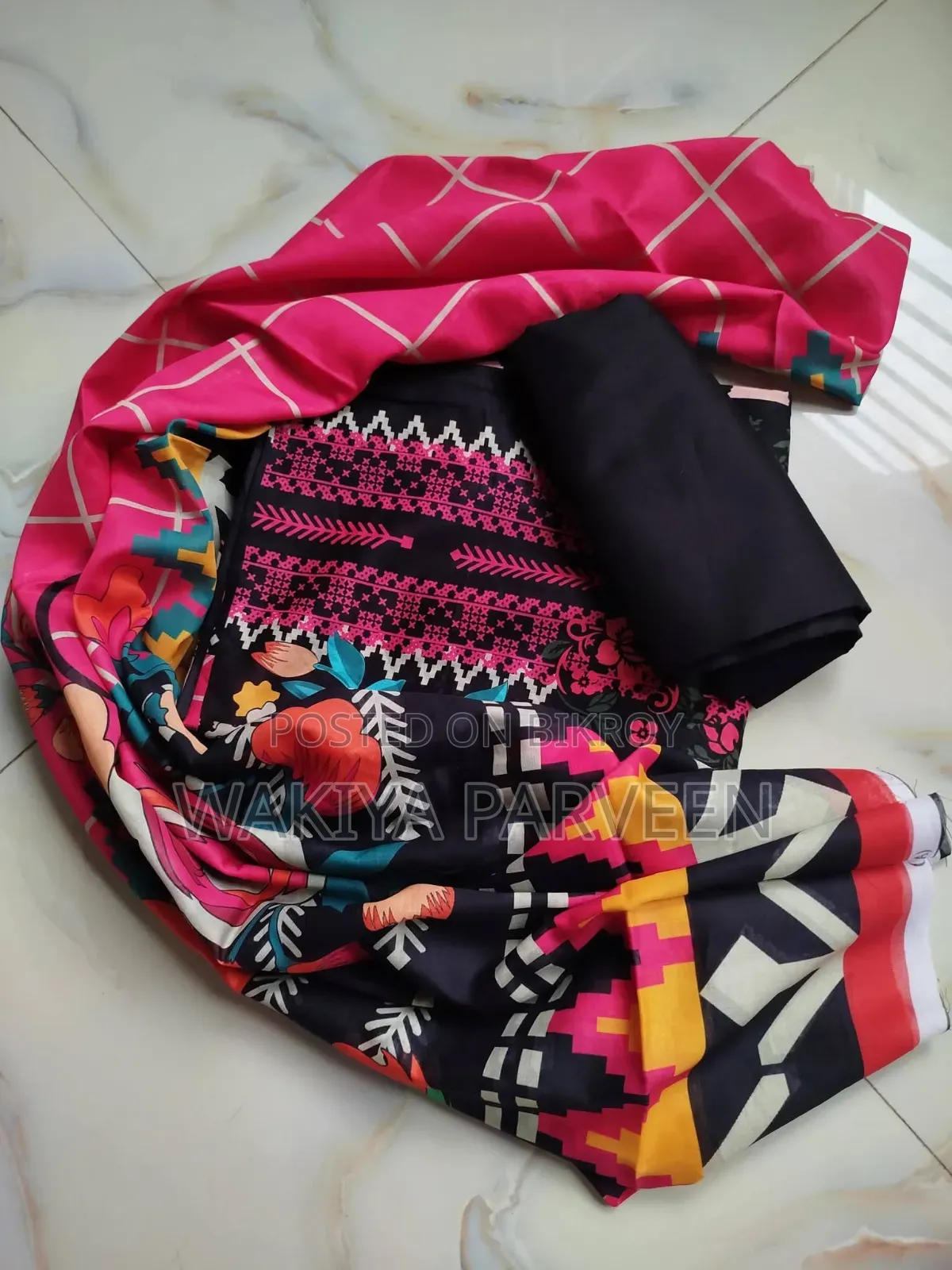 Pakistani Inspired Karizma Brand Unstitched Three Piece