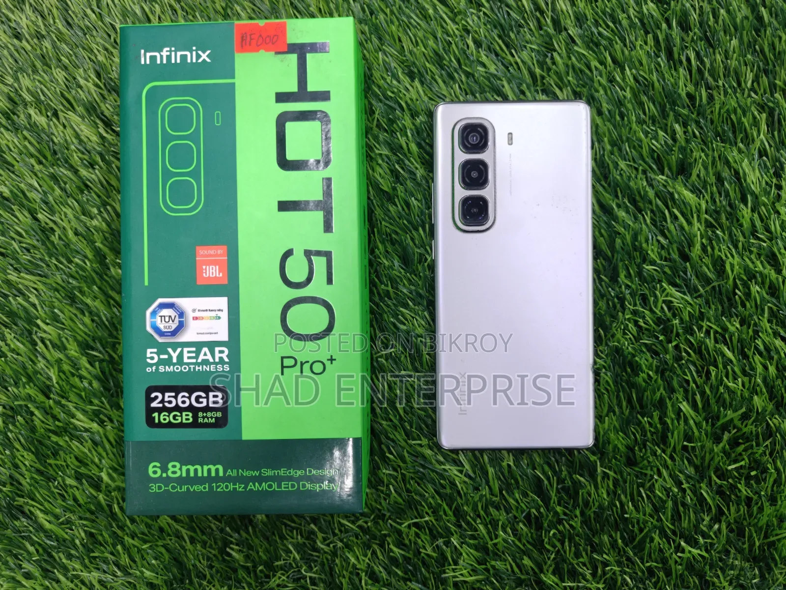 Infinix Hot 50 Pro+ 4G 256 GB Silver