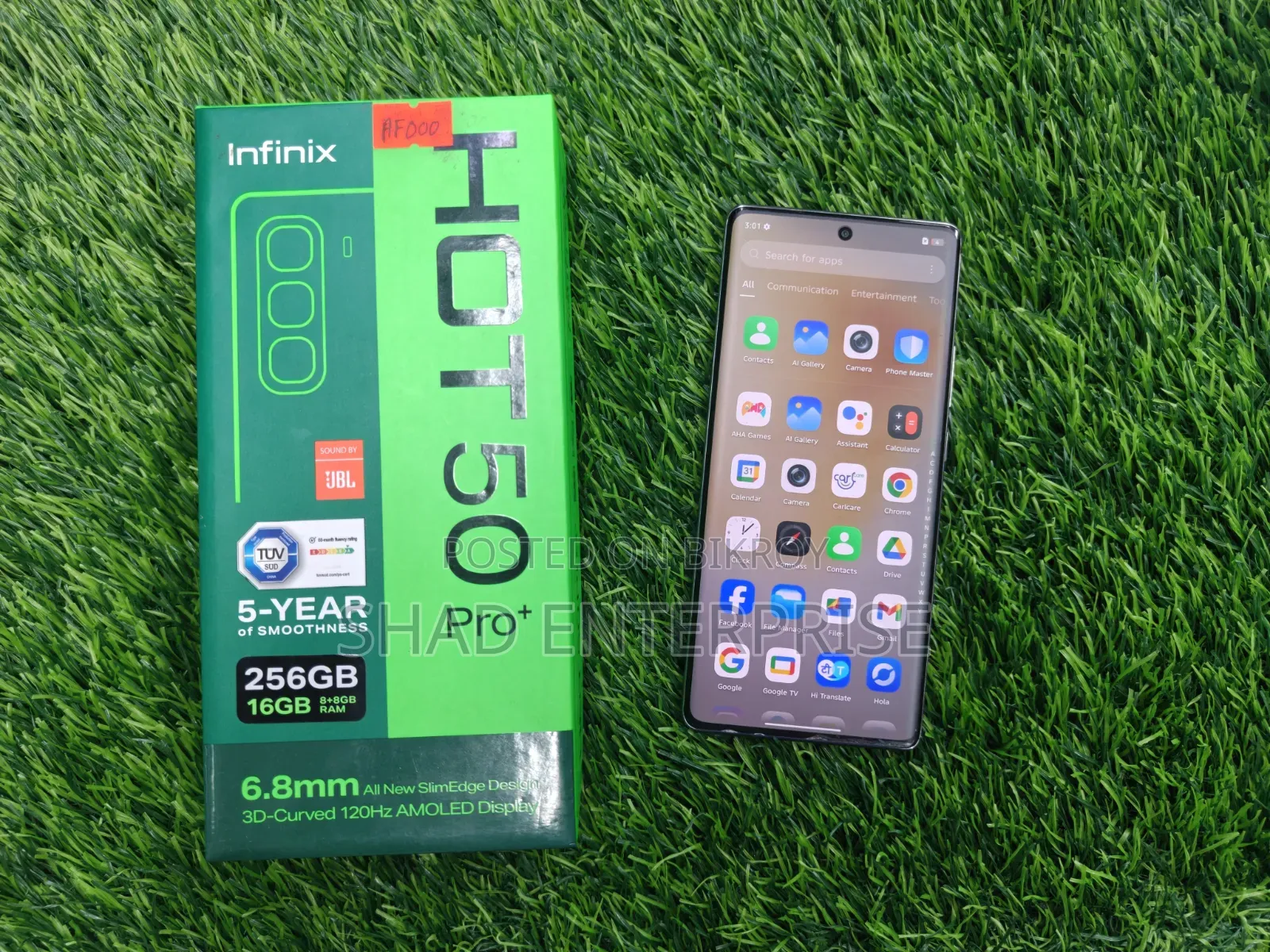 Infinix Hot 50 Pro+ 4G 256 GB Silver