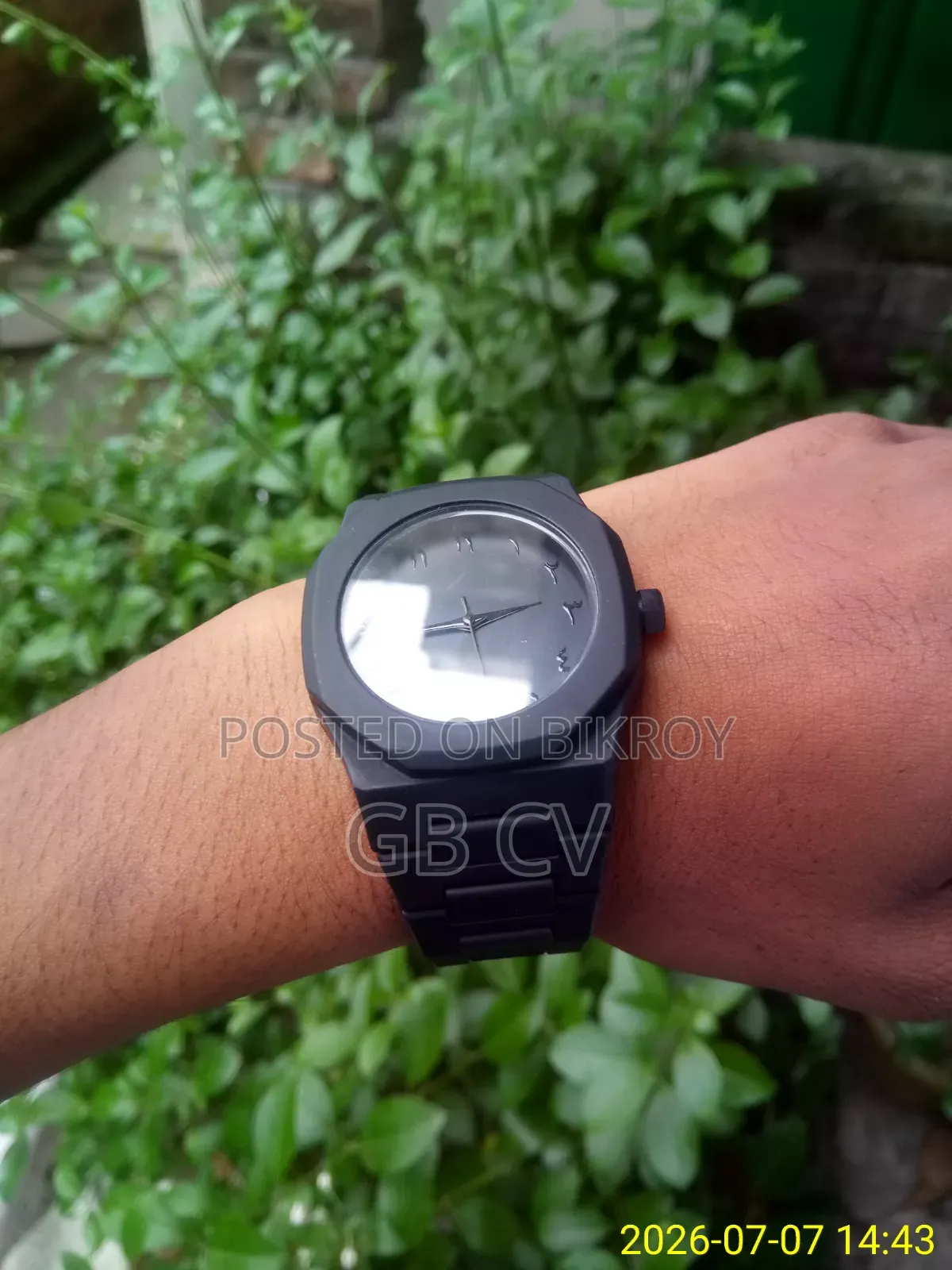 Arabic Dial Black Watch