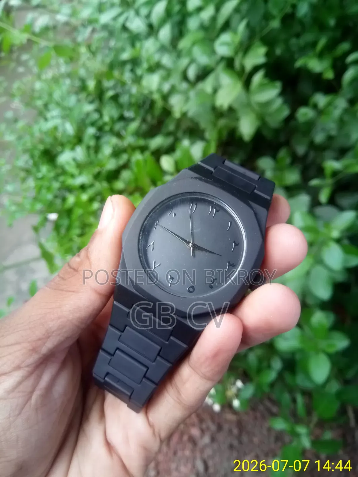 Arabic Dial Black Watch