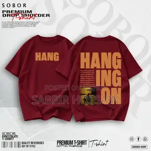 Premium Drop Shoulder 220.Gsm 100% Cotton