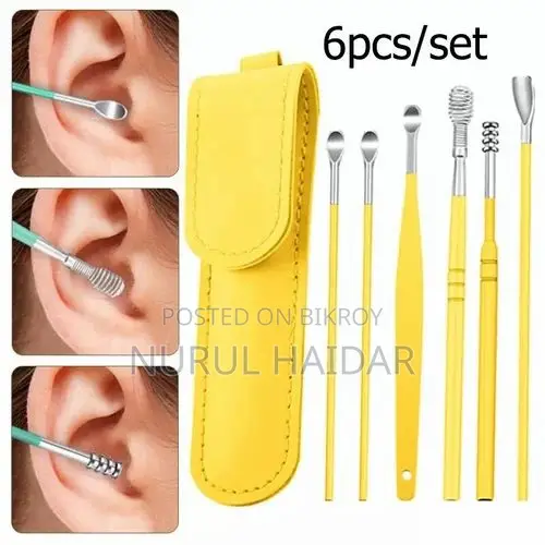 6pcs Ear Cleaning Pick Set – Ear care is now easier!